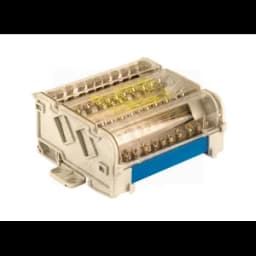 Блок распределительный на DIN-рейку 4 полюса 100А 5х6мм 2х7.5мм BD10074 DKC