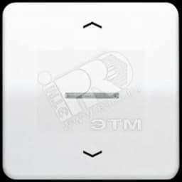 Клавиша для одинарной кнопки BCU белая