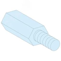 4 СТОЙКИ ДЛЯ РЕЕК М6, В = 55 ММ