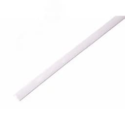 Трубка термоусаживаемая ТУТ 5,0/2,5 мм белая, 1 м