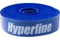 Лента липучка в рулоне Hyperline WASNR-5x25-BL (Синяя)