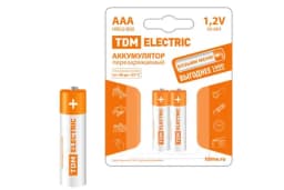 Аккумулятор AAA 800 mAh Ni-MH BP-2 TDM