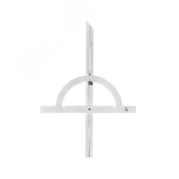 Угломер нониусный 10-170 град (300x600мм 1 град) регулир.рейка (ГРСИ №83810-21)