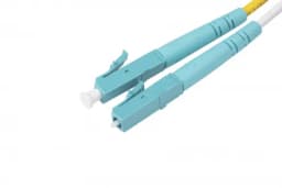 Патч-корд волоконно-оптический (шнур) MM 50/125(OM3) Hyperline FC-D2-503-LC/PR-LC/PR-H-1.5M-LSZH-AQ