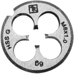 Плашка D-COMBO круглая ручная М14х2.0, HSS, Ф38х14 мм