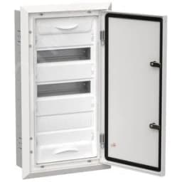 TITAN 5 Корпус металлический ЩРв-36 (1х36) 630х365х130мм IP31 белый (одна дверь) IEK
