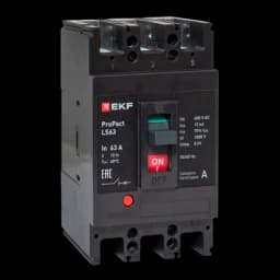 Автоматический выключатель LS63 15кА 3P 63А ProPact EKF