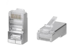 Коннектор RJ-45 под витую пару, 5е Hyperline WRline WR-8P8C-5E-SH (100 шт.)