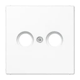 Накладка для телевизионной розетки (TV-FM) Серия LS990 Материал- термопласт Цвет- белый