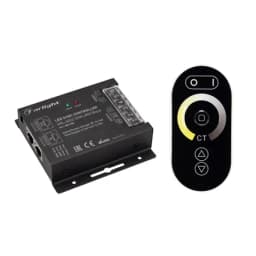 Контроллер Arlight ARL4022OVALMIX Black 1224V 2x10A ПДУ RF IP20 Металл 027155