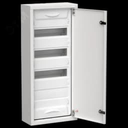 TITAN 5 Корпус металлический ЩРн-48 (1х48) 710х310х140мм IP31 белый (одна дверь) IEK