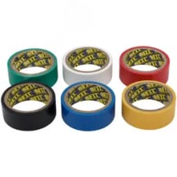 Изолента ПВХ 19мм х 0.13мм х 3м цветная (6 шт)