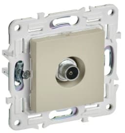 Розетка TV оконечная SKANDY SK-A12B беж. IEK SK-A10-O-K10