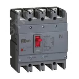 Силовой автоматический выключатель 4P 140A 35кА ВА-333А