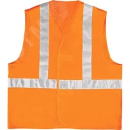 Жилет сигнальный GILP4 цвет Флуоресцентно-оранжевый р.L