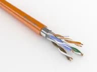 Кабель огнестойкий, симметричный, парной скрутки применяются для систем оповещения и управления эвакуацией LAN F/UTP 4х2х0,52 кат.5е (ParLan™ F/UTP Cat5e PVCLSнг(A)-FRLSLTx 4х2х0,52) Паритет (305 м)