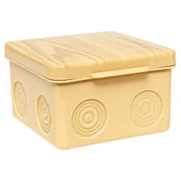 Коробка распределительная КМР-030-035 пылевлагозащищенная без мембранных вводов (80х80х50) светлое дерево EKF PROxima