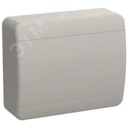 Корпус пластиковый навесной на 12 модулей ЩРН-П-12 IP41 TEKFOR белая дверь