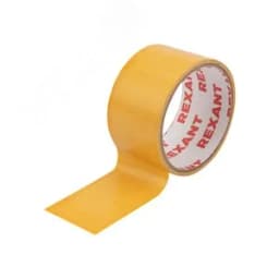 Двухсторонний скотч, полипропиленовая основа, 48 мм, ролик 5 м REXANT