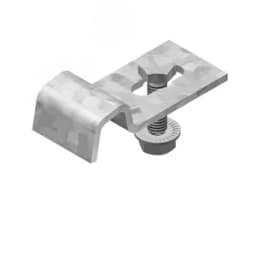 Прижим лотковый, высота - 14 мм, ширина - 25 мм, кратность - 1шт, PE - Сталь с порошковым покрытием (окрашенная)