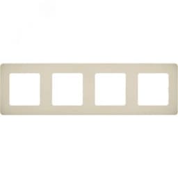Рамка 4 поста INSPIRIA слоновая кость