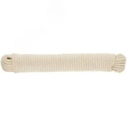 Веревка хлопковая вязаная 6 мм х 15 м