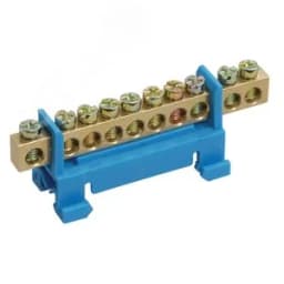 Шина нулевая на DIN-изолятор типа Стойка ШНИ-6х9-10-С-С YNN10-69-10P-K07 IEK