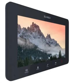 Монитор видеодомофона диагональю 7 дюймов, графит SM-07MN Slinex