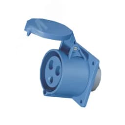 Розетка 313-16А-6h-220AC-2P+PE-IP44 КЭАЗ