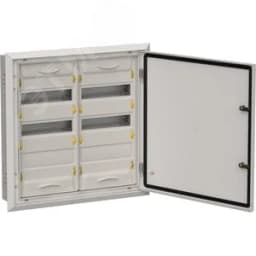 TITAN 5 Корпус металлический ЩРв-72 (2х36) 630х625х130мм IP31 серый (одна дверь) IEK