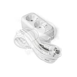 Удлинитель 2х5м Е-302 с заземлением ПВС 3х1 Универсал