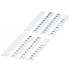 Лента маркировочная гибкая 6 мм 10 знаков 1 на 10, напеч гориз