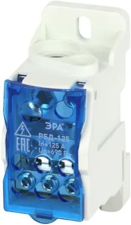 Блок распределительный на DIN-рейку NO-122-40 РБД-125А Эра Б0051114