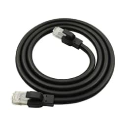 Патч-корд Cabeus PC-ARM-UTP-RJ45-Cat.6a-0.5m-PE (U/UTP, CAT.6A, PE, 0.5 м, черный) (10129c)