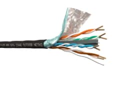 Кабель FUTP4 FTP4 cat6 NETKO 4 пары 23 AWG BC одножильный экранированный с крестовиной для наружных работ 305м FLUKE TEST NETKO FTP5287061H