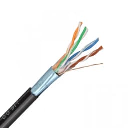 Кабель FTP 4PR, 24AWG 4х2х0,5 CAT5e 305м медный, уличный