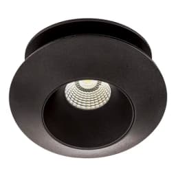 Светильник встраиваемый Lightstar ORBE 15W 3000K черный 051307