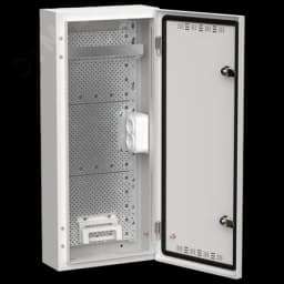 TITAN 5 Корпус мультимедиа ЩРн-48 (1х48) 710х310х140мм IP30 белый IEK