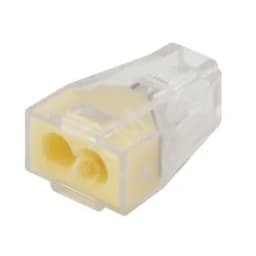 Строительно-монтажная клемма СМК, модель 102, 2 отверстия, 1.0-2.5мм2 (уп.100шт.) ЭРА