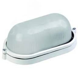 Светильник НПП1401 белый/овал 60Вт IP54 IEK