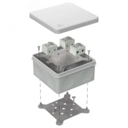 Коробка огнестойкая для о/п 40-0330-FR6.0-40 Е15-Е120 RAL7035 260х175х90 (7 шт/кор) Промрукав