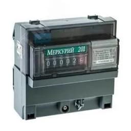 Счетчик электроэнергии Меркурий однофазный однотарифный, 10(80), кл.точ. 1.0, D, ЭМОУ, имп. выход