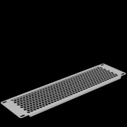 Фальш-панель 3U, перф., серый RAL 7035 SYSMATRIX BP 0038.700