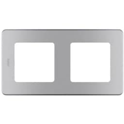 Рамка 2-м Inspiria алюм. Leg 673942