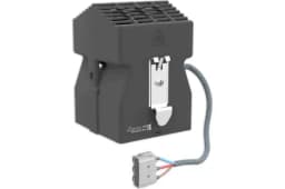 Нагреватель с вентилятором, 100/ 200 Вт, 48 DC, монтаж на DIN-рейку.Амадон ТВА-100/ 200-48