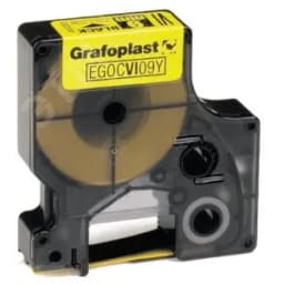 Картридж термо-трубка 12ммх1.5м желтый GRCHS12Y DKC