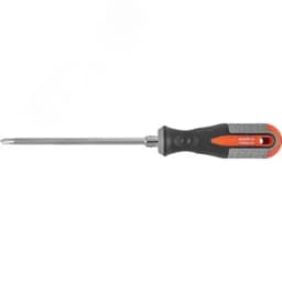 Отвертка стержневая двусторонняя ROUND GRIP, РН2,SL6x150 мм Ombra