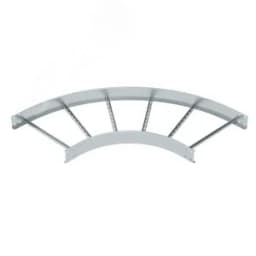 Угловая секция 90° лестничного лотка 110х600 мм R=500 мм OBO Bettermann