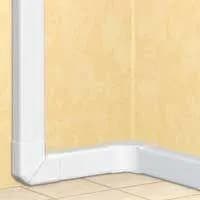 Кабель-канал 80х35 L2000 без крышки пластик бел. Leg 010411