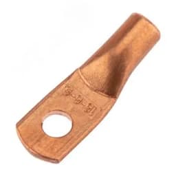 Наконечник медный ТМ 16-6-6 (16кв мм - 6мм) 5шт, REXANT